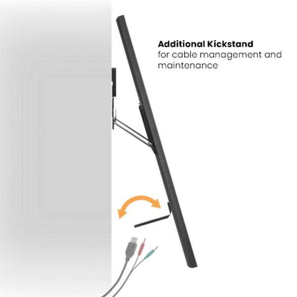 Goobay Ultraslim Väggfäste för 43-100" TV-apparat Max 75kg