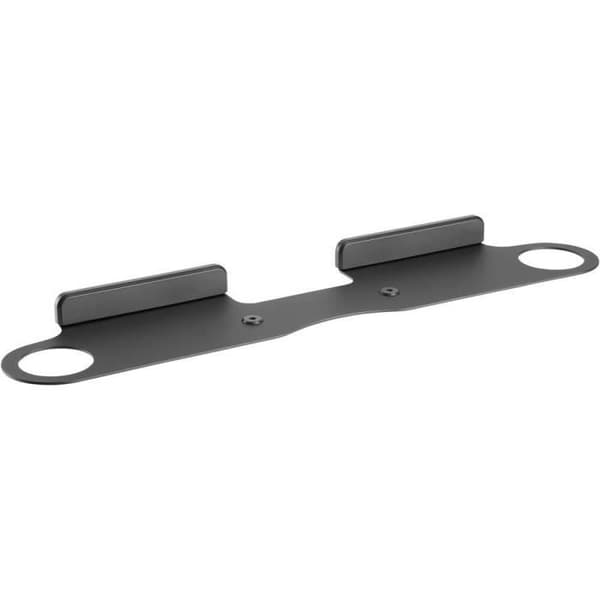 Svart styvt väggfäste för högtalare - MY WALL - för Sonos Beam soundbar - Fast