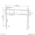 Miniatyrbillede 6 af 11: TV-holder Neomounts WL30-750BL18 43"