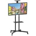 Miniatyrbild 3 av 4: TECHly ICA-TR16T TV-vagn - Svart - För skärmar från 37 till 70 tum - Max. 50 kg