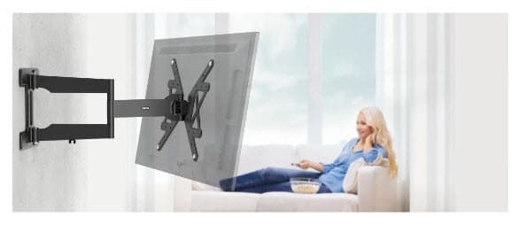 Hama TV vægbeslag FULLMOTION 400x400 165 Cm (65) Ekstra Lang Arm Slank