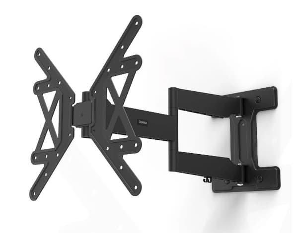 Hama TV vægbeslag FULLMOTION 400x400 165 Cm (65) Ekstra Lang Arm Slank Sort