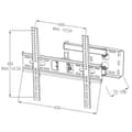 Miniatyrbillede 9 af 11: Montering til 22"-55" TV ART AR-53 35KG