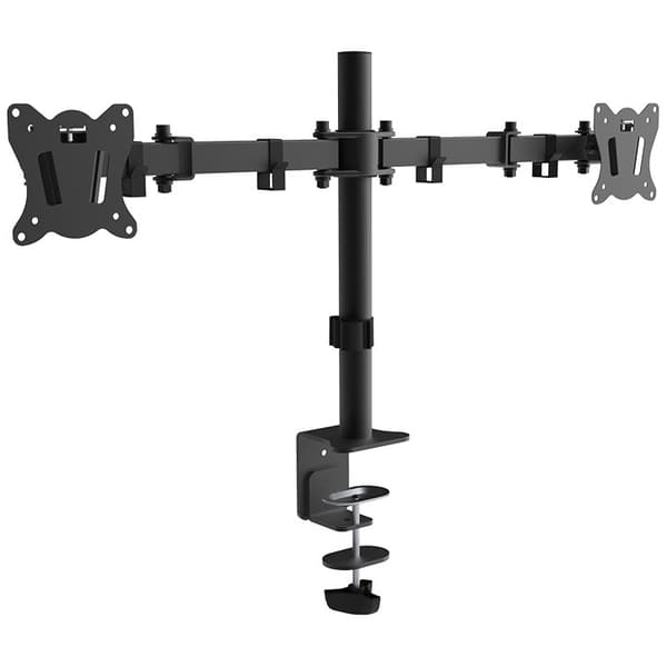 Montis Uchwyt monitorowy podwójny Everest 13-27" MT015 68,6 cm (27") sort skrivebord Sort