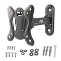 Miniatyrbillede 1 af 11: Maclean MC-416 TV-skærm Vægmontering 13"-32" 30kg Tilt Roter max. VESA 100x100 Sort Pulvercoating LED OLED LCD Universal Bracket Holder