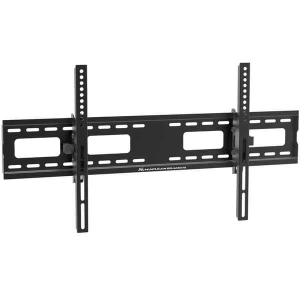 Maclean MC-422 TV Väggfäste Heavy Duty 43"-100" max VESA 800x400 120kg Tiltbar +/-15° Fäste Hållare Hängare med vattenpasstillbehör
