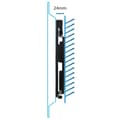 Miniatyrbillede 3 af 9: Esperanza PERSES 127 cm (50") Sort