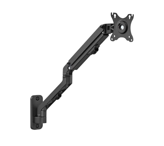 Gembird MA-WA1-02 Justerbar vægmonteringsarm, 17"-27", op til 7 kg Sort