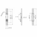 Miniatyrbillede 2 af 2: stop Indstillelig Vogel's 7233040 Sort 4 enheder