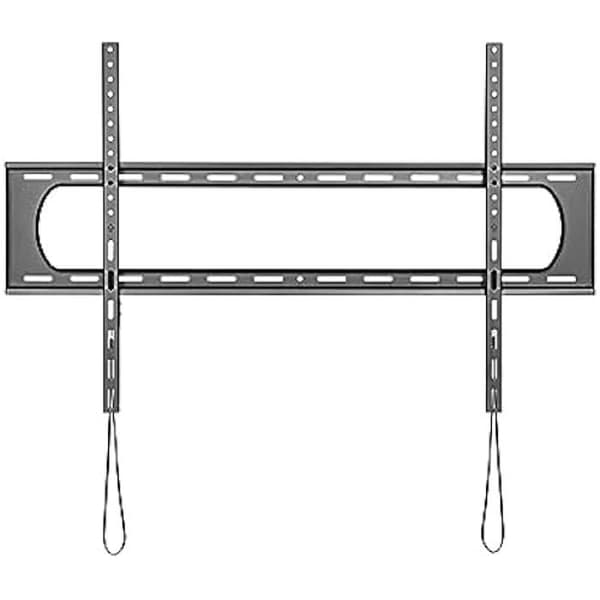 Fast stöd för TV - Utrusta - 650338 - Max belastning 120 kg - VESA 900x600 - För skärmar 60" till 120" Svart