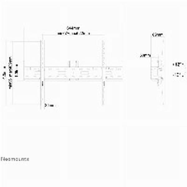 TV-holder Neomounts LFD-W2640MP 75" 37" 35 kg