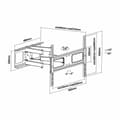 Miniatyrbillede 5 af 6: TV-holder Aisens WT70TSLE-027 70" 37" 50 kg