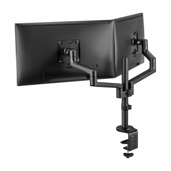 Skærm bord støtte Neomounts DS60-425BL2 Sort 27"