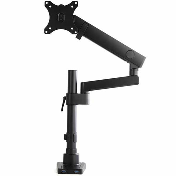 Skærm bord støtte Startech ARMPIVOT2USB3 Sort 34"