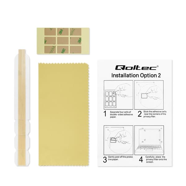 Qoltec 51057 skærmbeskyttelsesfiltre 58,4 cm (23")