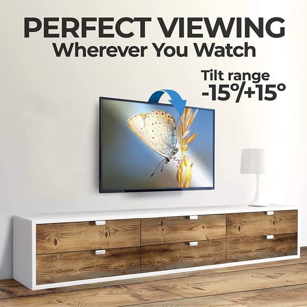 Techly 13-30" seinäteline LED LCD TV:lle Full Motion" ICA-LCD 201BK