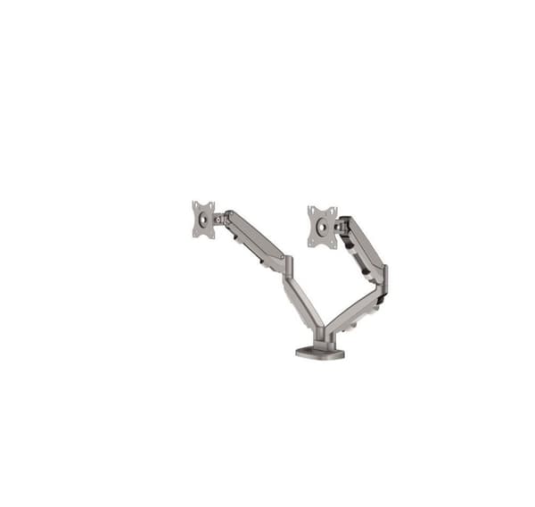 Monitor acc arm dubbel eppa/silver 9683301, Fellowes