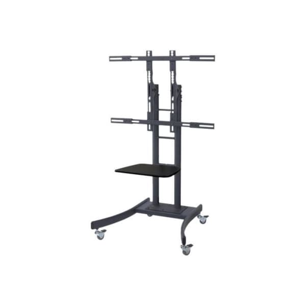 VALUE Trolley för LCD - plasmaskärm - DVD-spelare svart Skärmstorlek: 32"-100" Svart