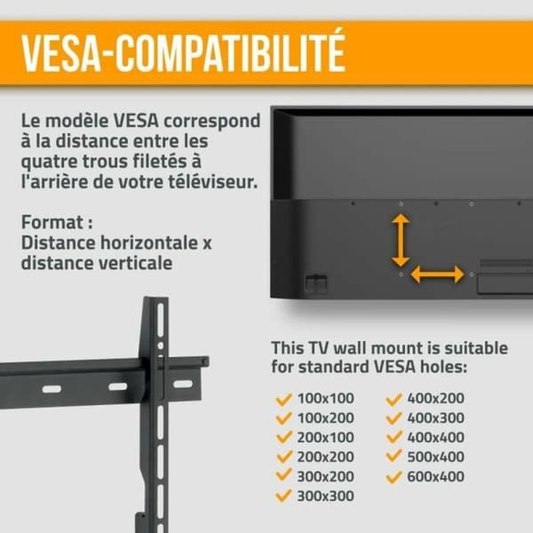 TV-holder Nanook Ultra Flat 32" 55"