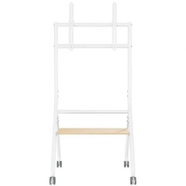 TV-holder Aisens FT86FE-331 86" 37" 80 kg Hvid, Træ