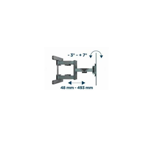 TV-sarja acc seinäteline 40-80"/wm-80st-01, Gembird