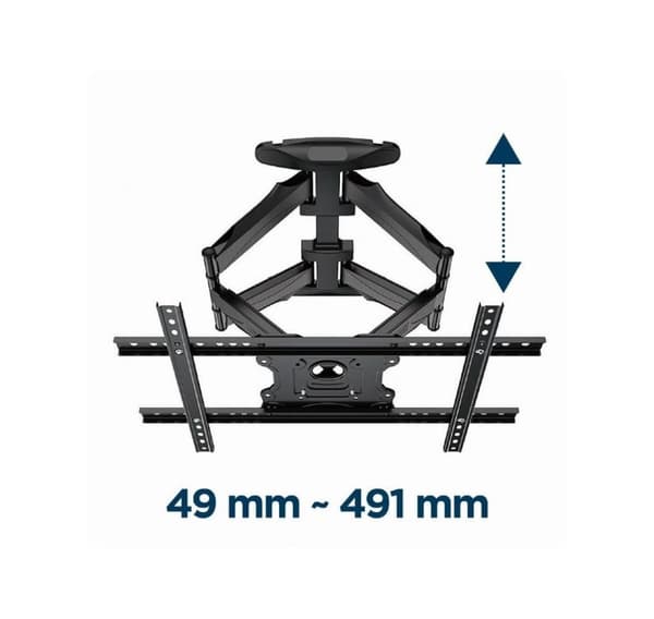 TV-sarja acc seinäteline 32-75"/wm-75st-01, Gembird
