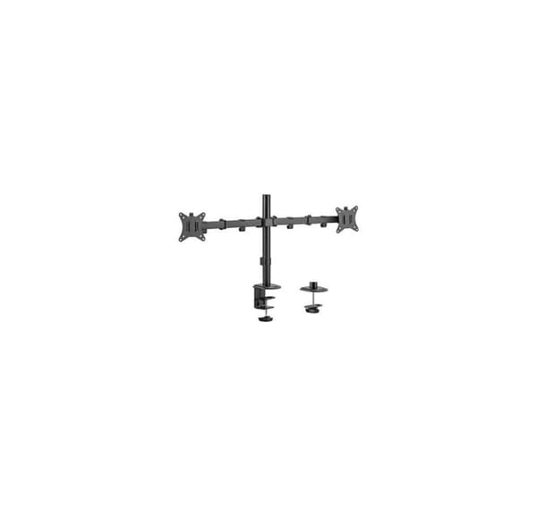 Skjerm acc monteringsarm/17-32" ma-d2-01, Gembird Sort