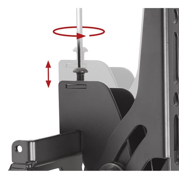 Veggbrakket B-Tech BT8431 Sort