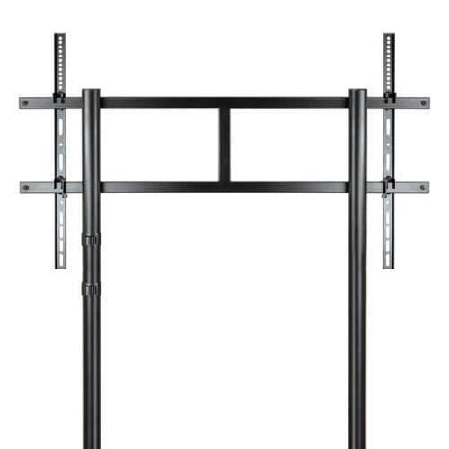 Fast TV-bänk TooQ FS20200M-B 60" - 105" 100 kg svarta hjul