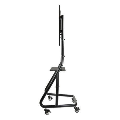 Fast TV-bänk TooQ FS20200M-B 60" - 105" 100 kg svarta hjul