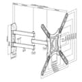 Miniatyrbild 3 av 3: TooQ platt väggfäste - Utdragbart 40cm - VESA 400x400 - 30kg max - Svart
