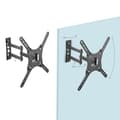 Miniatyrbild 2 av 3: TooQ platt väggfäste - Utdragbart 40cm - VESA 400x400 - 30kg max - Svart