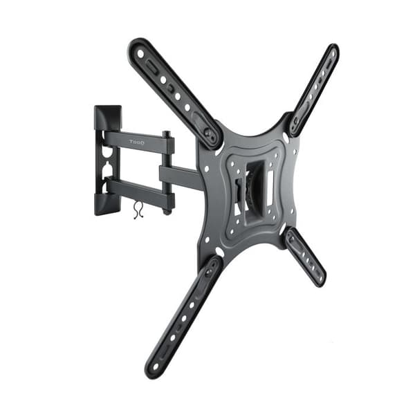 TooQ platt väggfäste - Utdragbart 40cm - VESA 400x400 - 30kg max - Svart Svart