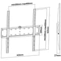 Miniatyrbild 4 av 4: 'aisens wt55 F-013 – Eco-stöd för 32"-55 TV-skärm, svart färg 2558