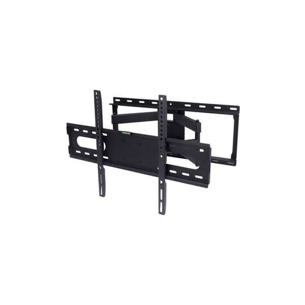 TV väggfäste 30-80 tum 80kg VESA 600x400 mm max med ledad arm, vridbar och tiltbar