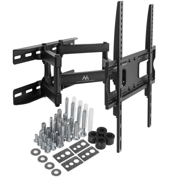 Väggfäste för LCD LED TV-skärm 26-55" 30kg max VESA 400x400 justerbar kulled Maclean MC-760