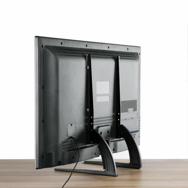 Universalbords-TV-ställ för bildskärm och standard-TV, skrivbord, bildskärmsställ, 32-70 tum, VESA 800x500, upp till 50 kg
