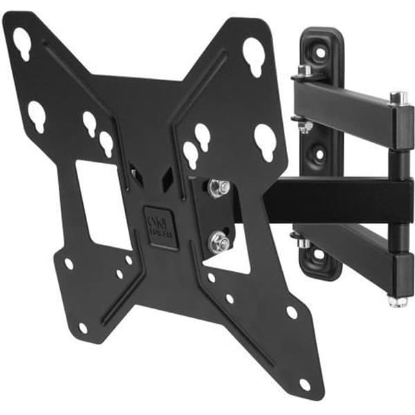 ONE FOR ALL WM2241 Tiltbart (15°) och vridbart (180°) väggfäste för TV från 13 till 43" (33 till 109 cm) - Maxvikt: 30 kg Svart