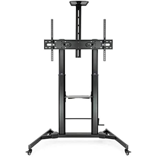 ZEUS golvstativ med hjul för 60"-100" skärmar - TOOQ FS20400HM-B