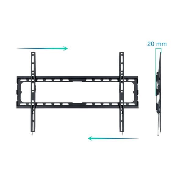 TooQ TOOQ väggfäste för skärmar 37" - 80" VESA 200x200 upp till 600x400 mm