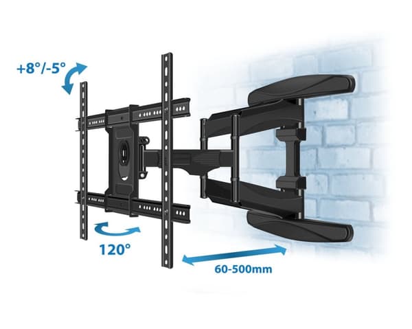 Esperanza ERW021 CRONOS 2,16 m (85") TV-fäste Svart