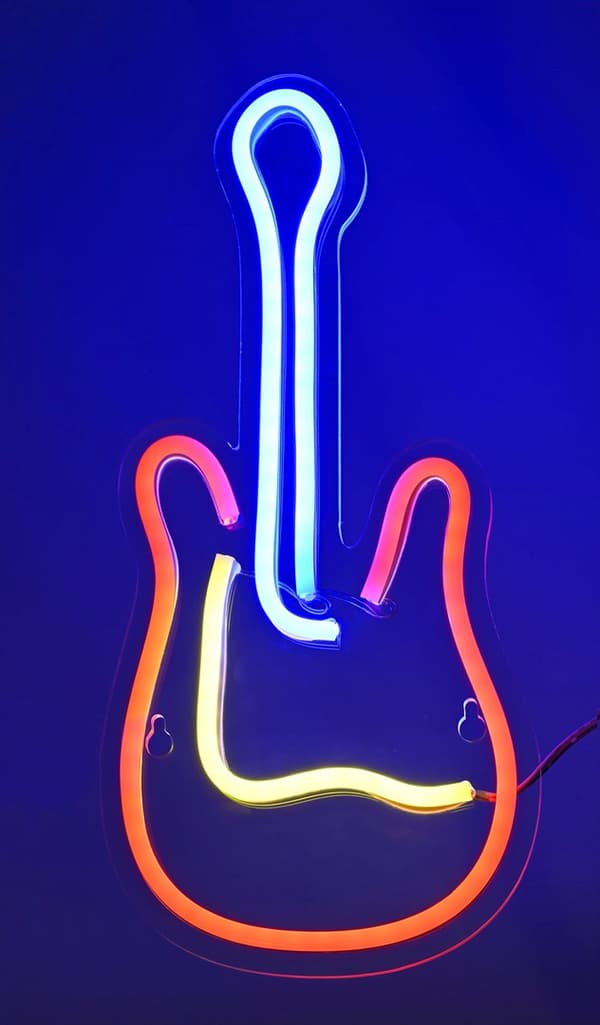 Actis Neon LED ACS-NEON GITAR Multifärg