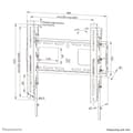 Miniatyrbild 2 av 3: TV-fäste Neomounts WL35-750BL14 32" 75" 100 kg