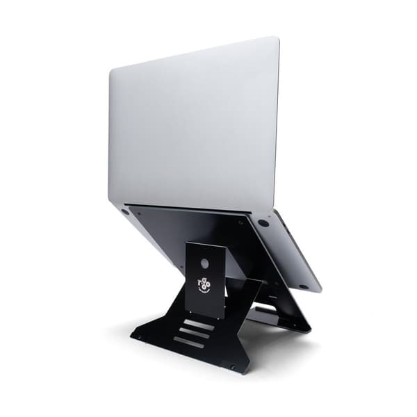Laptopstöd R-Go RGORIDOCBL Aluminium