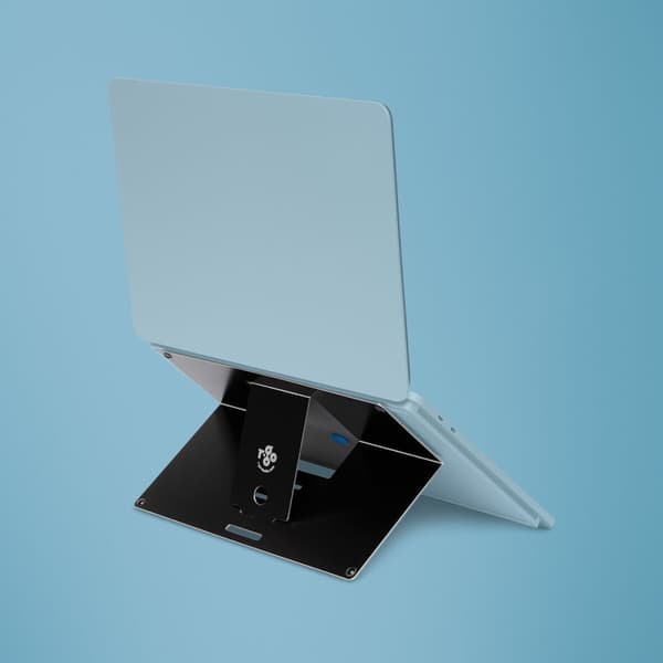 Notebookstativ R-Go RGORIATBL Aluminium