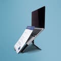 Miniatyrbilde 4 av 5: Notebookstativ R-Go RGORIDOCBL Aluminium