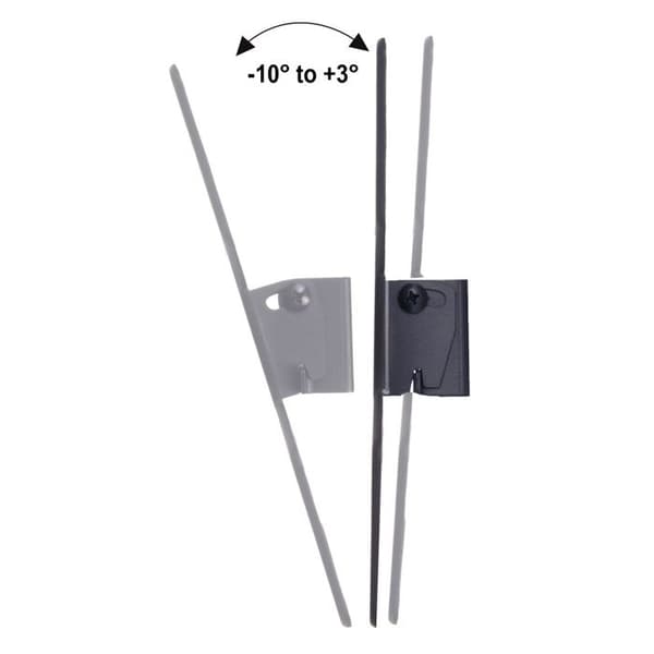 Maclean-stöd för TV eller bildskärm, max. VESA 200x200, 23-43", 30 kg, svart, MC-414