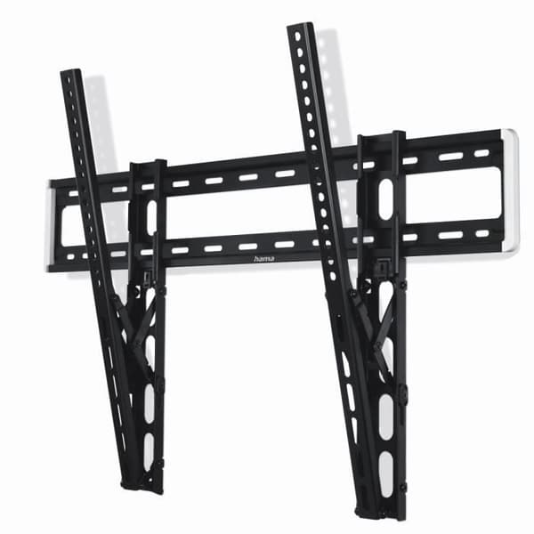 Support väggmonterad TV - Okänd - Inklinerbar - Svart - 75 kg - 117 till 254 cm (46" till 100") Svart