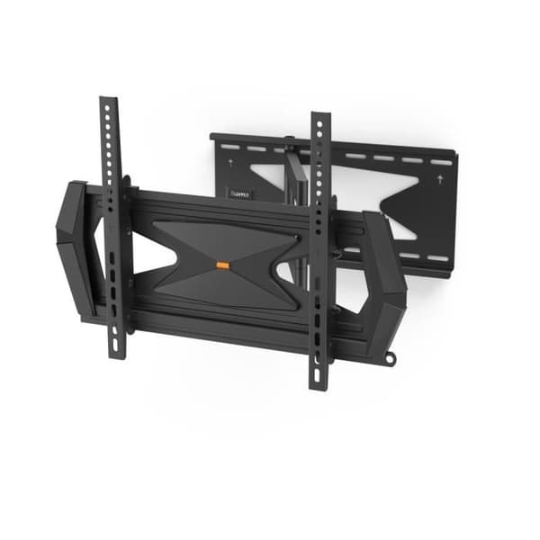 Stöd för vägghängd TV, pivot., inkl., stöldskydd, 165cm (65"), 40kg Svart