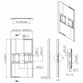 Miniatyrbillede 3 af 3: TV-holder Vogel's PFA 9121 50-55"
